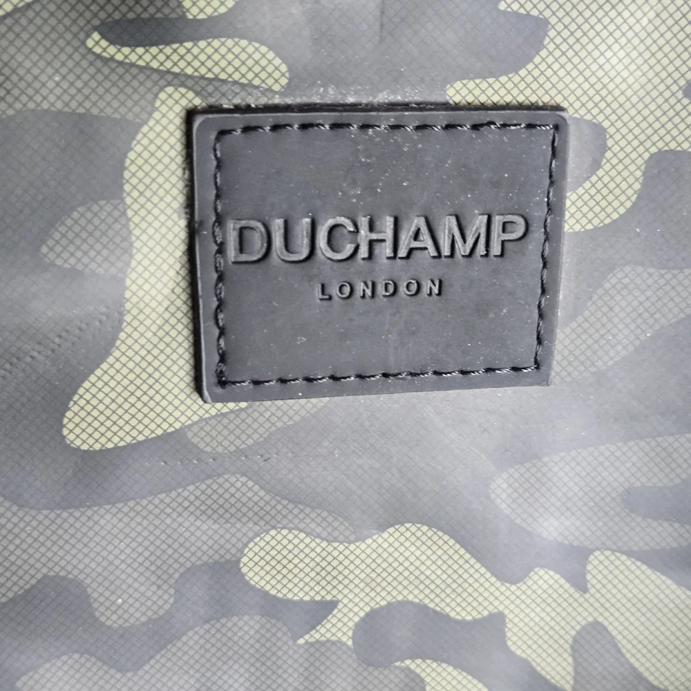 Duchamp London Rubberized Camo Tote Duffle Bag * NO STRAP *